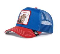 Goorin Bros. Trucker Cap Buffalo Fan Royalblau Rot, Size:OneSize