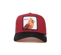 GOORIN BROS. Unisex Baseball Cap - FOOTBALL FAN, Front Patch, One Size Cardinal Fan