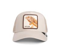 Goorin Bros. Trucker Cap Outlaw Lizard Biscuit Taupe, Size:OneSize