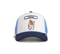 Goorin Bros. Trucker Cap Pop Rocker Bulldog The Farm Blau mit Bulldoggen-Stickerei, Tough Design