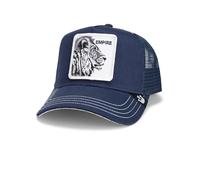 Goorin Bros. The Empire Lion Löwe Blau Verstellbare Trucker Cap - One-Size