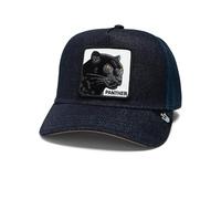 Goorin Bros. The Panther Denim Design Dunkelblau Verstellbare Trucker Cap - One-Size