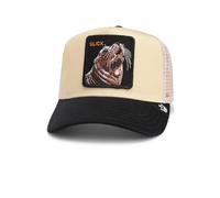 Goorin Bros. The Slick Seal Seehund Beige Schwarz Verstellbare Trucker Cap - One-Size