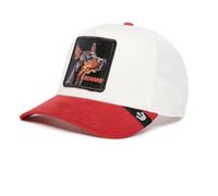 Goorin Bros. Trucker Cap The Suede Doberman Red Creme Rot, Size:OneSize