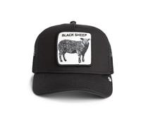 Goorin Bros. Trucker-Cap Black Sheep – Unisex, Front-Patch, Mesh, Snapback, Einheitsgröße, Schwarz