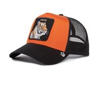 Goorin Bros. Trucker Cap Tiger Fan Orange Schwarz, Size:OneSize