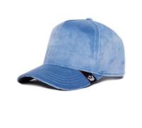 Goorin Bros. Trucker Cap Velour Blank Blue Blau, Size:OneSize