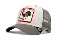 Goorin Bros. Unisex-Erwachsene The Farm Original Adjustable Snapback Trucker Hat Baseballkappe, Hellgrau (der Hahn), Einheitsgre