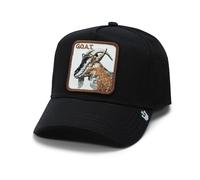 Goorin Bros. Unisex-Erwachsene The Farm Original Adjustable Snapback Trucker Hat Baseballkappe, Schwarz (die G.o.a.t.), Einheitsgre