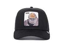 Goorin Bros. The Farm Truckerkappe, Einstellbarer Snapback-Verschluss, Schwarz (The Boss), Unisex, Einheitsgröße, Einheitsgre