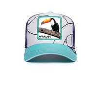 Goorin Bros. Unisex Good Times 2: Heat Wave Verstellbare Trucker-Mütze-Kollektion, Gt2: Two More Tickets (Blau), Einheitsgröße