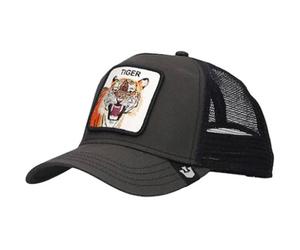 GOORIN BROS. Unisex Trucker Cap - Kappe, Front Patch, One Size ONE SIZE The Tiger Black