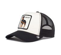 Goorin Bros. The Farm Truckerkappe mit verstellbarem Snapback-Verschluss, Weiß (The Baddest Boy), Unisex Einheitsgröße, Einheitsgre