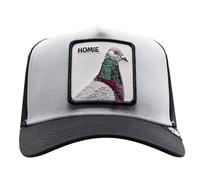 Goorin Bros. Unisex Trucker Hat All Canvas von The Farm, Schwarz-Silber (Pigeon 100), Einheitsgröße, Silber, Einheitsgröße