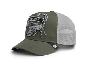 Goorin - Classic Rocker - Deadly - Cap, Gr. One Size, grau (Palm)