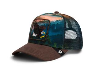 Goorin - Trucker Cap The Freedom Eagle - Cap, Gr. One Size, schwarz (Ground)