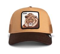 Goorin Bros. Trucker Cap King Heat Ground Braun Schwarz, Size:OneSize