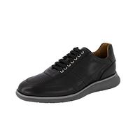 Gordon & Bros. Herren Schnürhalbschuhe Jackson, Männer Businessschuhe,Anzugschuhe,Derby,schnürung,Office,büro,Freizeit,Men's,Black,44 EU / 9.5 UK