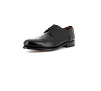 Gordon & Bros Levet 2318, Herren Businessschuhe und Schnürhalbschuhe (Brogue, Leder) Schwarz (Black), EU 43