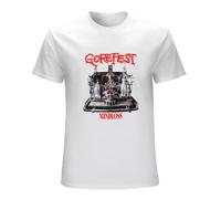 Gorefest Mindloss 1991 Death Pestilence Thrower Asphyx Mens T-Shirt Casual Cotton Unisex White Tees Tops L