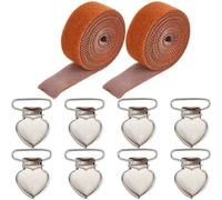 GORGECRAFT 2 Set 10 Stück Canvas Stretch Clips Rollstab Seitlicher Spannungsclip Satz Verstellbar Handstickerei Handarbeiten Kreuzstich Stickrahmen Kunstwerk Nähzubehör Für DIY Quiltprojekte