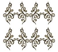 GORGECRAFT 5 Paar Blumen-Stickerei-Applikation Goldener Besatz Ethnischer Stil Zum Aufnähen Und Aufbügeln Kranz-Aufnäher Florale Bestickte Applikationen DIY-Näharbeiten Kleidungsdekoration Schwarz