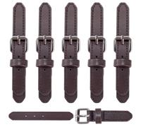 GORGECRAFT 6 Set PU Leder Druckknöpfe Mit Knebelverschluss Zum Aufnähen Mantelschnalle Kokosnussbraun Großer Verschluss Gürtel Ersatz Metallknopf Clips Verschluss Für Umhang Reisejacke Nähen