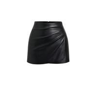 GORGLITTER Lederrock Damen Minirock Kurzer Rock Festival Outfit Enger Rock | Kurzer Rock Damen, Lederrock Damen Schwarz, Minirock Damen, Rock Schwarz Leder, Rave Outfits