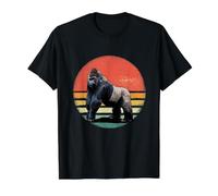 Gorilla Shirt Retro Style Animal Ape Primat Gorilla Lovers Preisgünstiges Grafik-T-Shirt