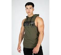 Gorilla Wear Tanktop mit Kapuze - Rogers - Armeegrün