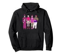 Gorillaz Cracker Island Group Pullover Hoodie