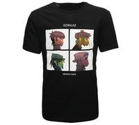 Gorillaz Demon Days Album-Cover-T-Shirt - offizielles Merchandise Größe: XXL Schwarz