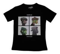Gorillaz Demon Days Damen Skinny Fit T Shirt L