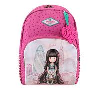 Gorjuss Cityscape Rosebud Double Zip Rucksack