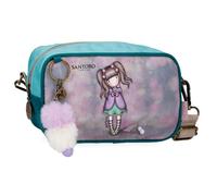 Gorjuss Santoro A Whispered Key Kulturbeutel, Umhängetasche, Nylon, Fronttasche von Joumma Bags, bunt, Talla única, Kleine Umhängetasche