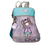 Gorjuss Santoro A Whispered Key Rucksack Casual Nylon Fronttasche Joumma Bags, bunt, Talla única, Lässiger Rucksack
