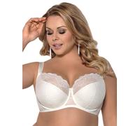 Gorsenia Halbschalen-BH in Creme - Größe 80D | Damen Bhs