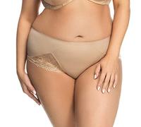 Gorsenia K426 Casablanca Dame Slip Unterhose Unterwäsche Normaler Bund, Hellbeige,3XL