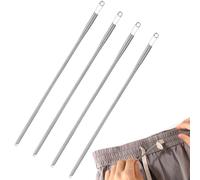 Gosknor 4st Kordelzug Einfädler, Seil Einfädler Elastisch Drawstring Threader Kordel Ersatz Werkzeug für Hoodies Hosen Jacken Mäntel Jogginghosen