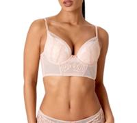Gossard Damen Encore Padded Longline Bra BH, Undurchsichtige, Blush, 75H