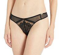 Gossard Damen Encore Thong Dessous, Schwarz (Schwarz/Hautfarben), X-Small