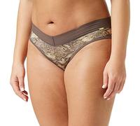 Gossard Damen Glänzende Schlangen-Shorts Kurz, Schlangenleder-Optik, 32