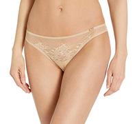 Gossard Damen Glossies Lace Thong Stringhöschen, Beige, S