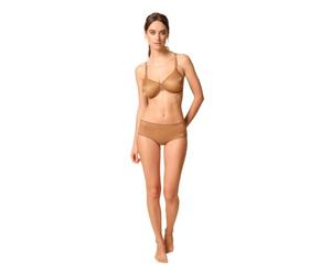 Gossard Damen Glossies Sheer Moulded Bra Geformter BH, Durchsichtig, Beige (Bronze), 80D