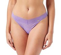 Gossard Damen Glossies Tanga String Unterwäsche, violett, L