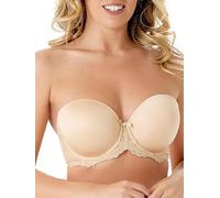 Gossard Damen Superboost Trägerloser Spitze BH, beige, 90G