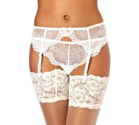 Gossard Damen Tanga Superboost Lace, Gr. Small (Herstellergröße: Small), Weiß