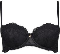 Gossard Lace Trägerloser Push-Up BH Black - 75F