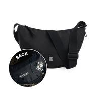 GOT BAG MOON BAG SMALL, black monochrome coral gardeners