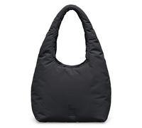 GOT BAG Schultertasche CLOUD – Recyceltes Nylon, Puffer, wasserabweisend, Magnetverschluss – schwarz